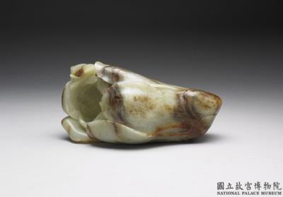 图片[2]-Jade flower holder in the shape of a magnolia blossom, Ming dynasty (1368-1644)-China Archive